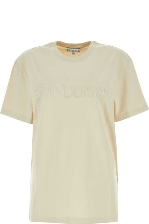Fashion for Women J.W. Anderson Sand Cotton T-shirt