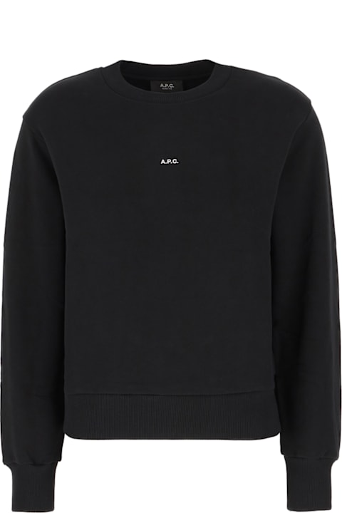 A.P.C. for Women A.P.C. Black Cotton Sweatshirt