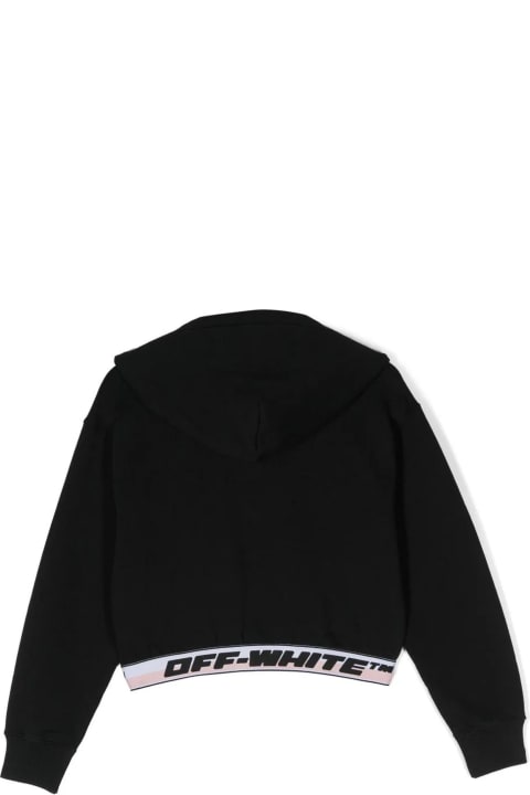 Off-White Topwear for Girls Off-White Off White Sweaters Black