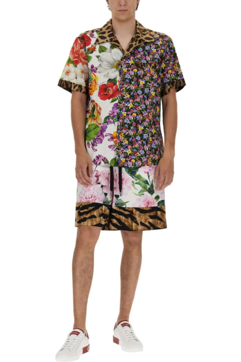 Dolce & Gabbana Clothing for Men Dolce & Gabbana Floral Print Shorts
