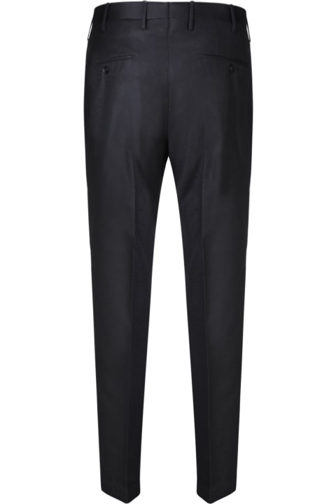 Incotex Clothing for Men Incotex Tapared Black Trousers