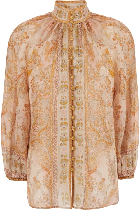 Zimmermann فساتين لـ السيدات Zimmermann 'acacia' Blouse