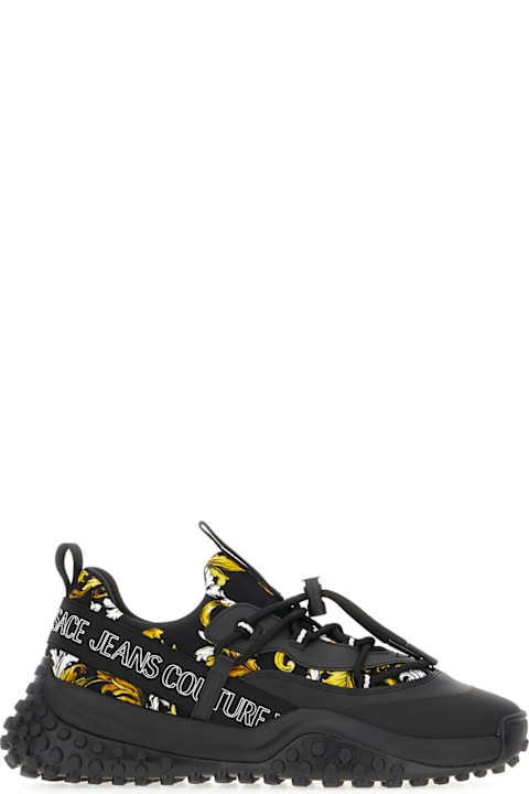 Versace Jeans Couture Sneakers for Men Versace Jeans Couture Printed Fabric And Rubber Sneakers