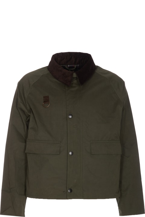 Barbour Coats & Jackets for Men Barbour Oversize Spey Casual Jacket