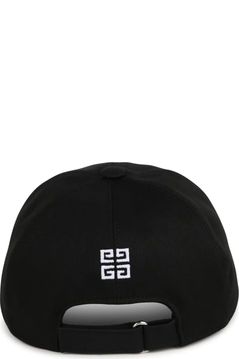 Givenchy for Boys Givenchy Baseball Hat With Embroidery