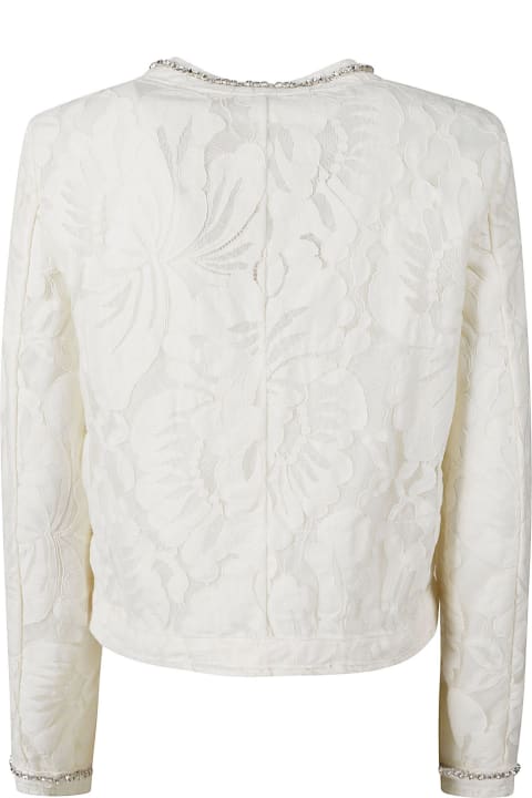 N.21 Coats & Jackets for Women N.21 Floral Embellished Jacket
