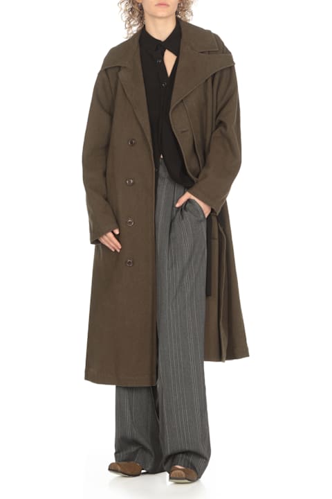 Y's for Women Y's Cotton And Linen Coat