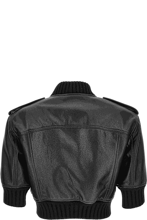 Versace Jeans Couture Coats & Jackets for Women Versace Jeans Couture Versace Jeans Couture Leather Jacket