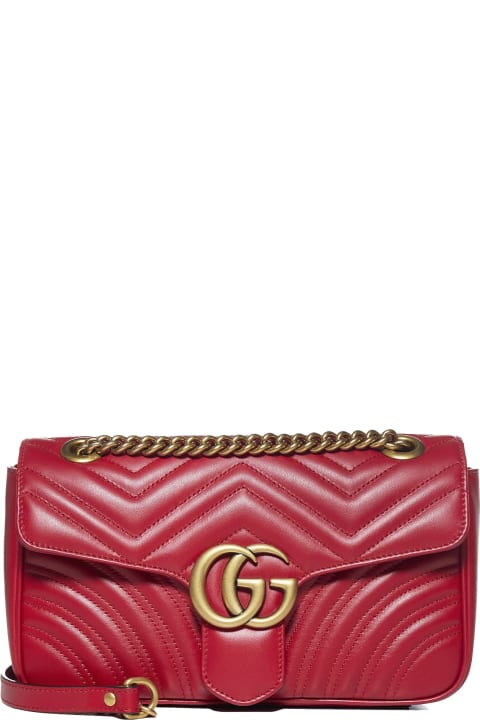 Marmont Gg Leather Bag
