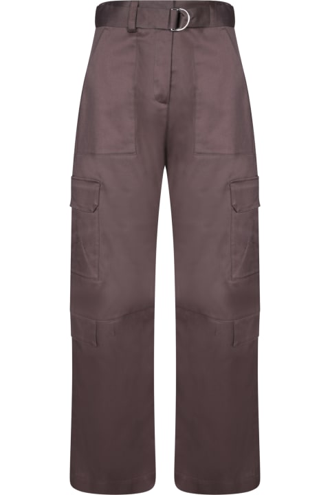 MSGM for Women MSGM Brown Cargo Trousers