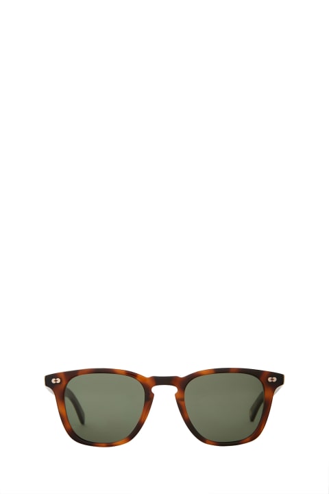 Eyewear for Men Garrett Leight Brooks X Sun Spotted Brown Shell Sunglasses