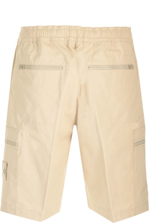 Stone Island Pants for Men Stone Island Bermuda Cargo Shorts