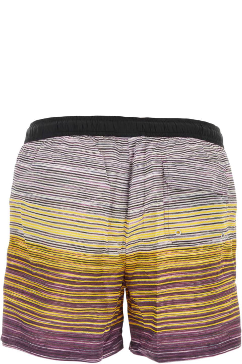 Missoni Swimwear for Men Missoni Printed Polyester Blend Swimming Shorts