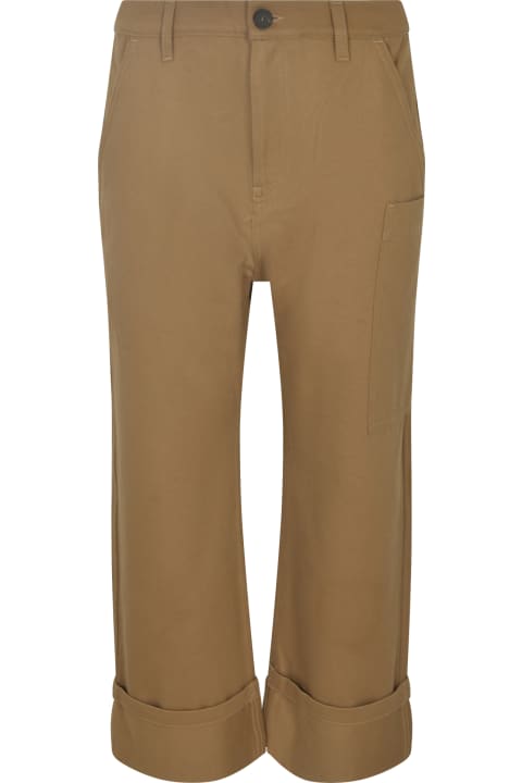 Fashion for Women Sofie d'Hoore Straight Buttoned Trousers