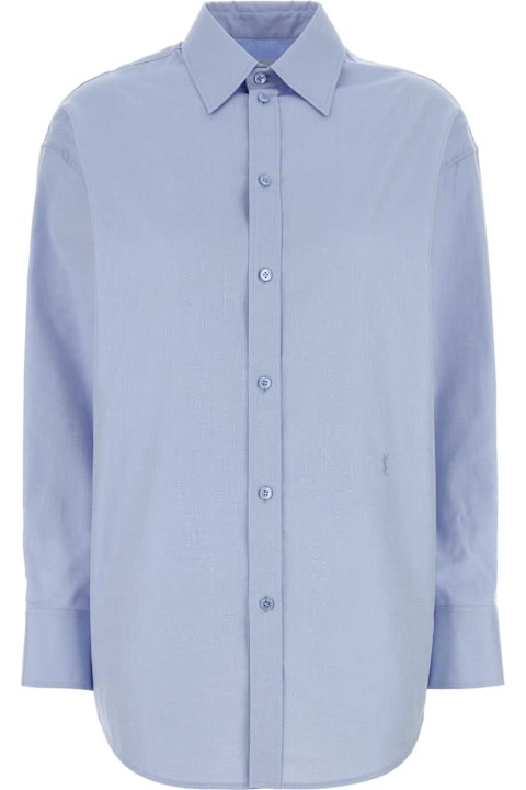 Homeware Saint Laurent Powder Blue Oxford Shirt
