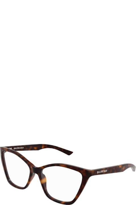 Eyewear for Women Balenciaga Eyewear Balenciaga Bb0405o Linea Everyday 002 Havana Glasses