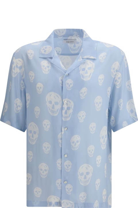 Homeware Alexander McQueen Skull-printed Hawaiian Shirt