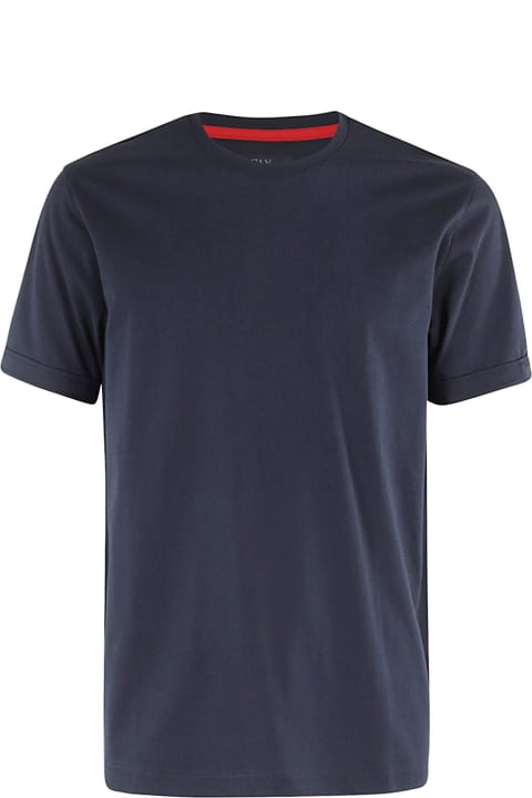 Fay Topwear for Men Fay T-shirt Blue Tag