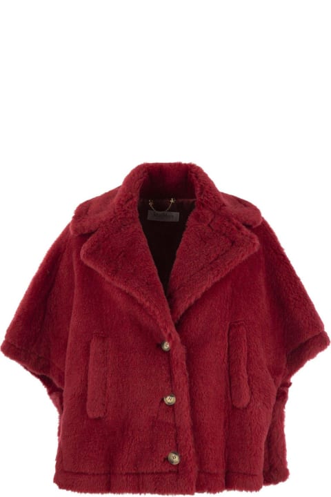 Max Mara Coats & Jackets for Women Max Mara Single-breasted Teddy Coat