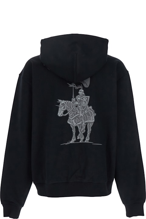 Burberry سترات صوف وبدل رياضية لـ القسم الرجالي Burberry Ekd Motif Zip-up Drawstring Hoodie