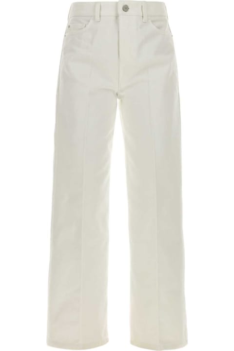 Fashion for Women Emporio Armani White Denim J33 Jeans