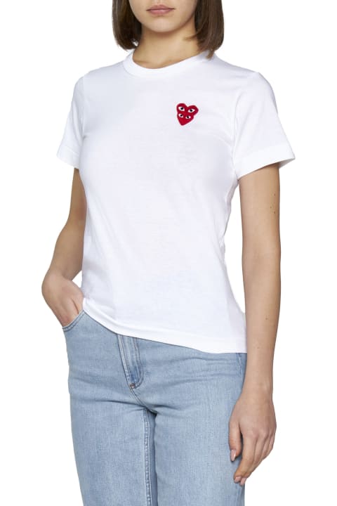 Fashion for Women Comme des Garçons Play T-Shirt