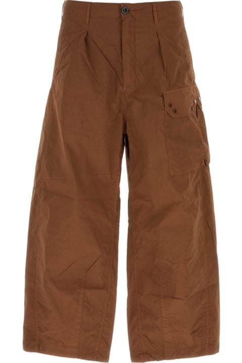 Active & Athleisure for Men Ten C Brown Nylon Cargo Pant