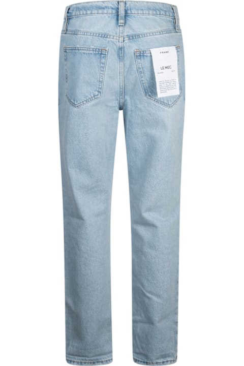 Frame الملابس لـ السيدات Frame Buttoned Straight Jeans