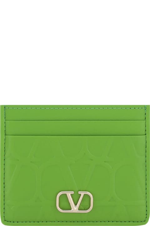Wallets for Women Valentino Garavani Valentino Garavani Vlogo Card Holder