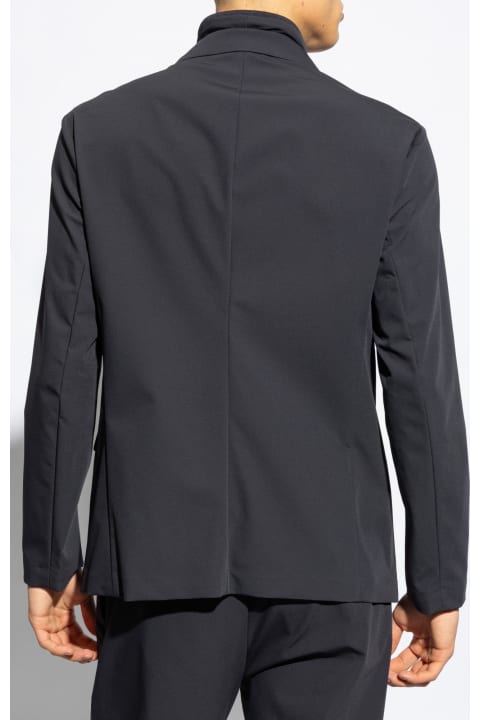 Emporio Armani Coats & Jackets for Men Emporio Armani Emporio Armani Blazer With Notch Lapels