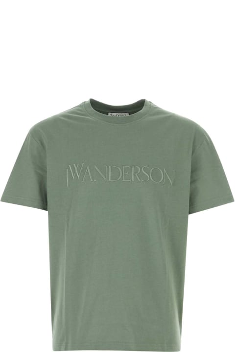 J.W. Anderson for Men J.W. Anderson Sage Green Cotton T-shirt