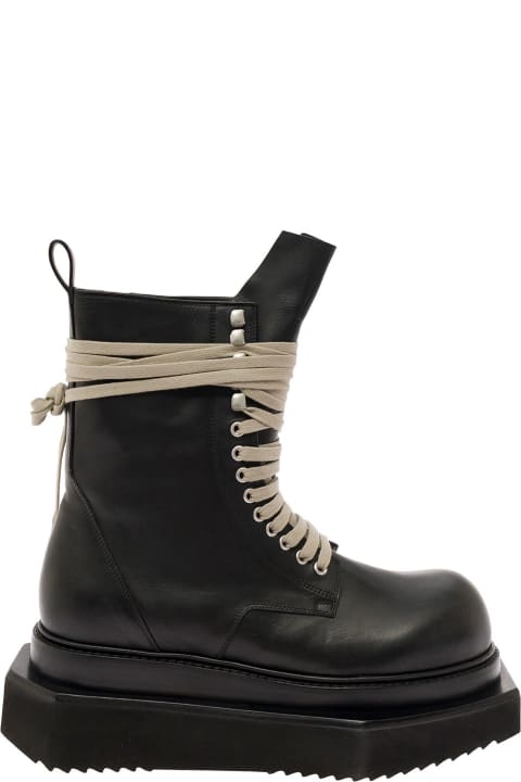 Rick Owens Boots for Men Rick Owens 'laceup Turbo Cyclops' Boots