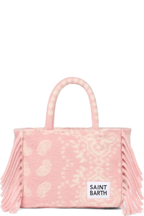 أدوات منزلية MC2 Saint Barth Colette Blanket Handbag With Bandanna Print