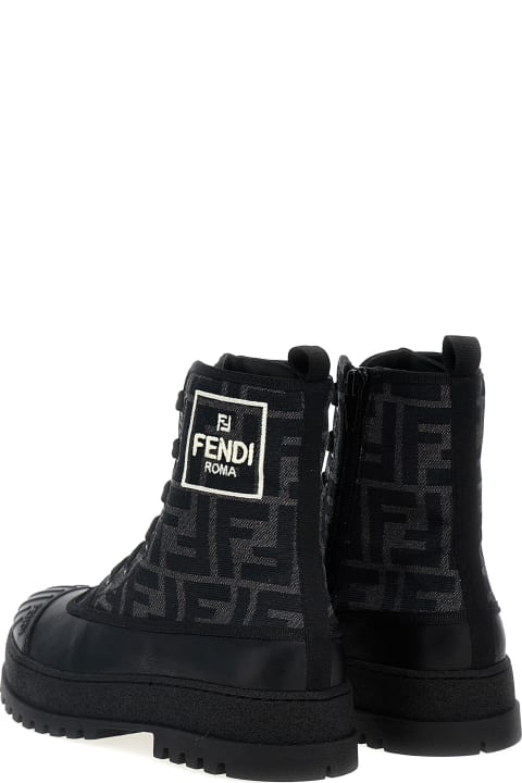 Shoes for Baby Girls Fendi 'fendi Roma' Ankle Boots