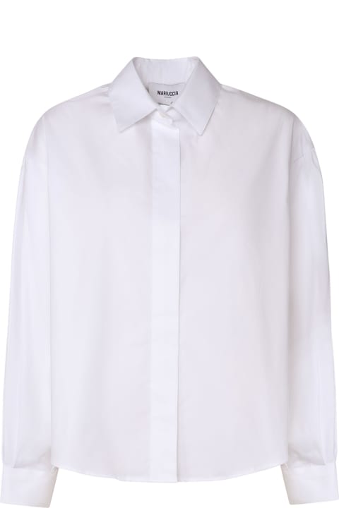 Mariuccia Milano Kids ملابس علوية لـ السيدات Mariuccia Milano Kids Oxford Shirt In Cotton