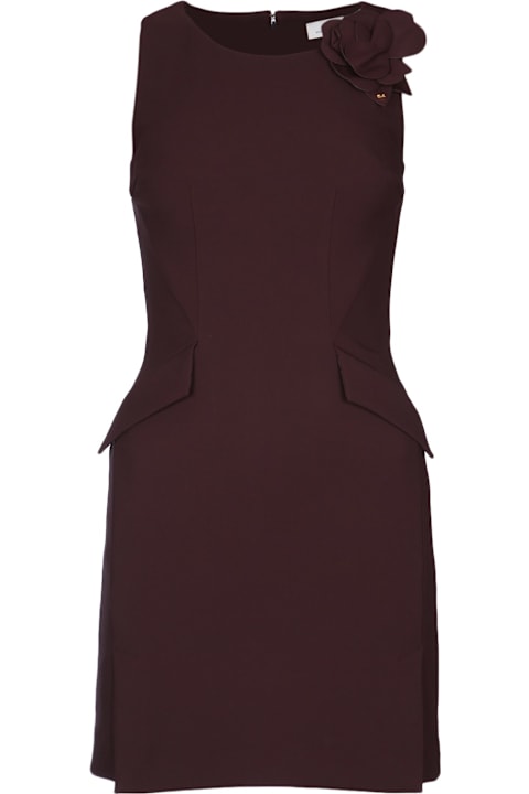 ワンピース ELISABETTA FRANCHI ABITO SMANICATO PALLONCINO Elisabetta Franchi Abito Smanicato Palloncino | italist