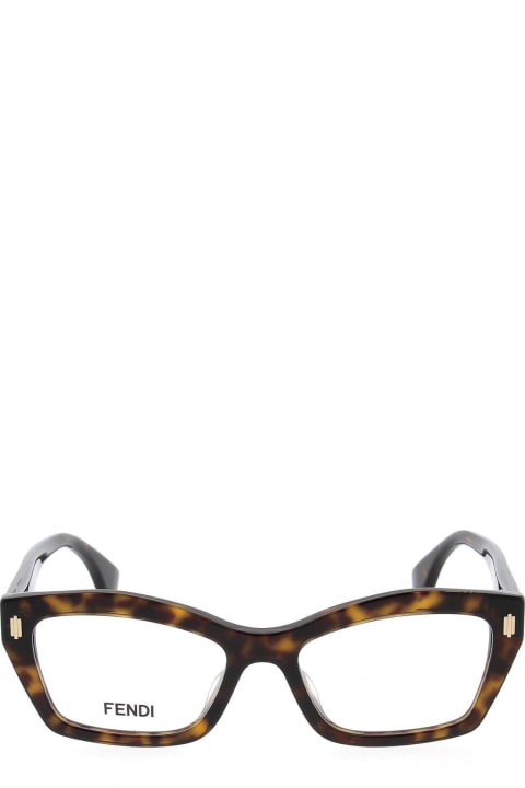 Accessories for Men Fendi Eyewear Square Frame Glasses