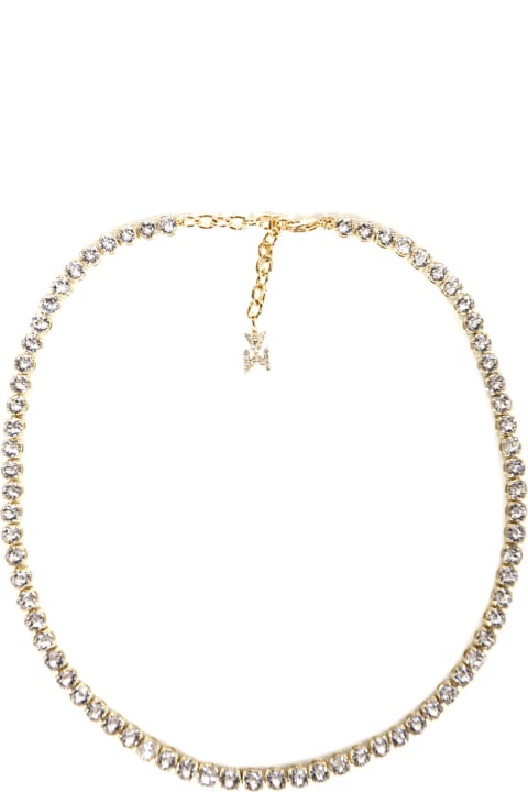 Jewelry for Women Amina Muaddi Tennis Necklace
