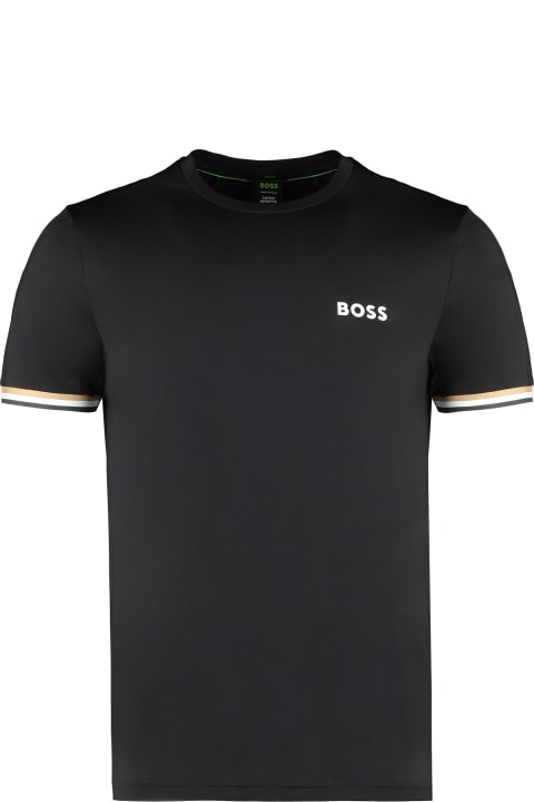 Hugo Boss for Men Hugo Boss Boss X Matteo Berrettini - Techno Fabric T-shirt