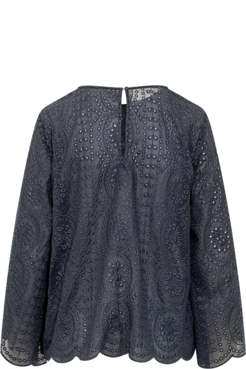 Ba&Sh Topwear for Women Ba&Sh Blouse With English Embroidery