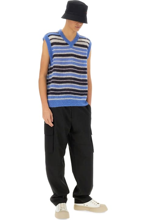 Marni Coats & Jackets for Men Marni Mohair Blend Vest