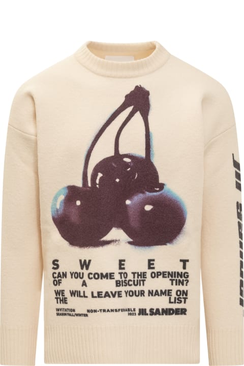 Homeware Jil Sander Jersey With Embroidery