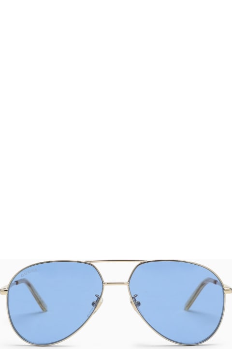 Fashion for Men Gucci Eyewear Aviator Blue Sunglasses