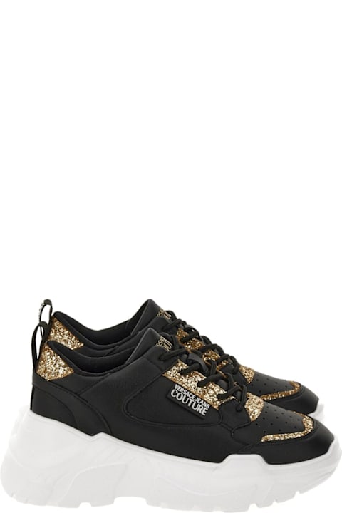 Homeware Versace Jeans Couture Versace Jeans Couture Black Low Top Sneakers