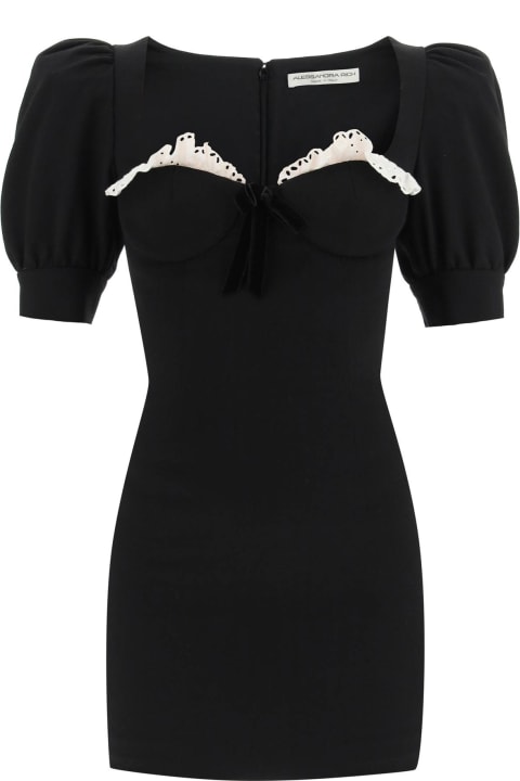 Alessandra Rich Dresses for Women Alessandra Rich Mini Dress With Lace