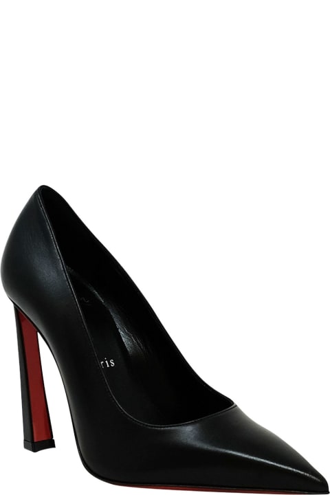 Christian Louboutin High-Heeled Shoes for Women Christian Louboutin Condora 100 Pumps In Black Leather