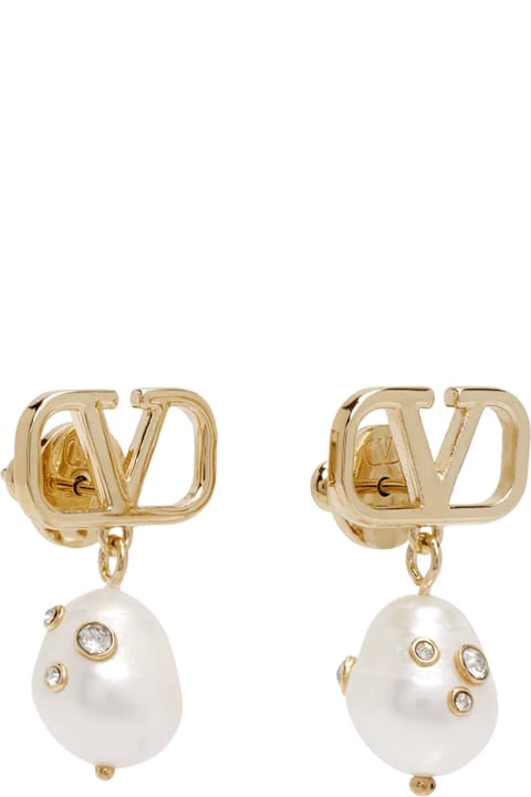 Valentino Garavani Earrings for Women Valentino Garavani Signature Vlogo Earrings