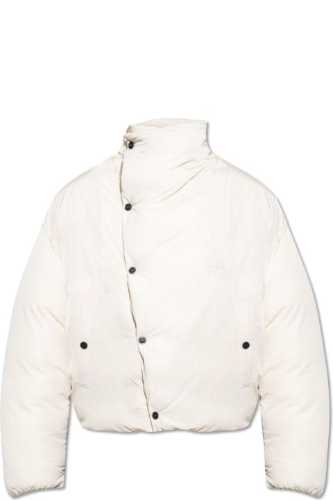 Jacquemus Coats & Jackets for Men Jacquemus Asymmetric Buttoned Highneck Puffer Jacket