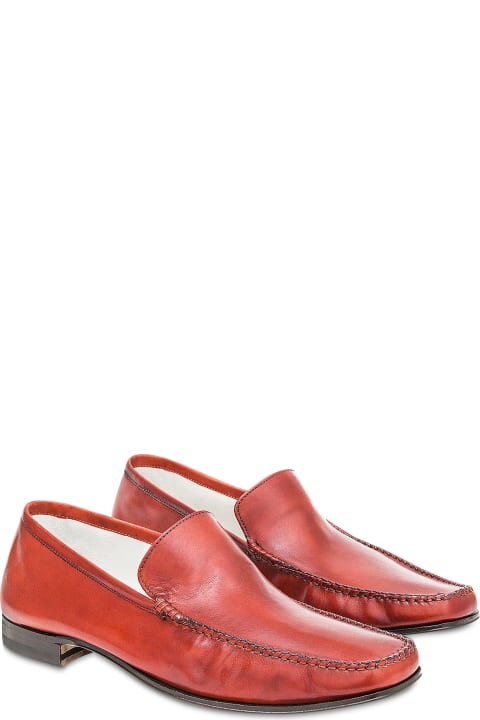 Red Cerreto Moccasins