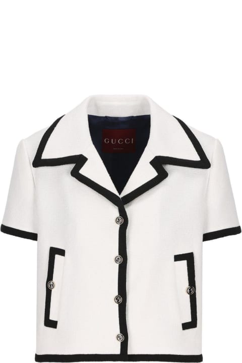 Gucci for Women Gucci Short-sleeved Tweed Jacket